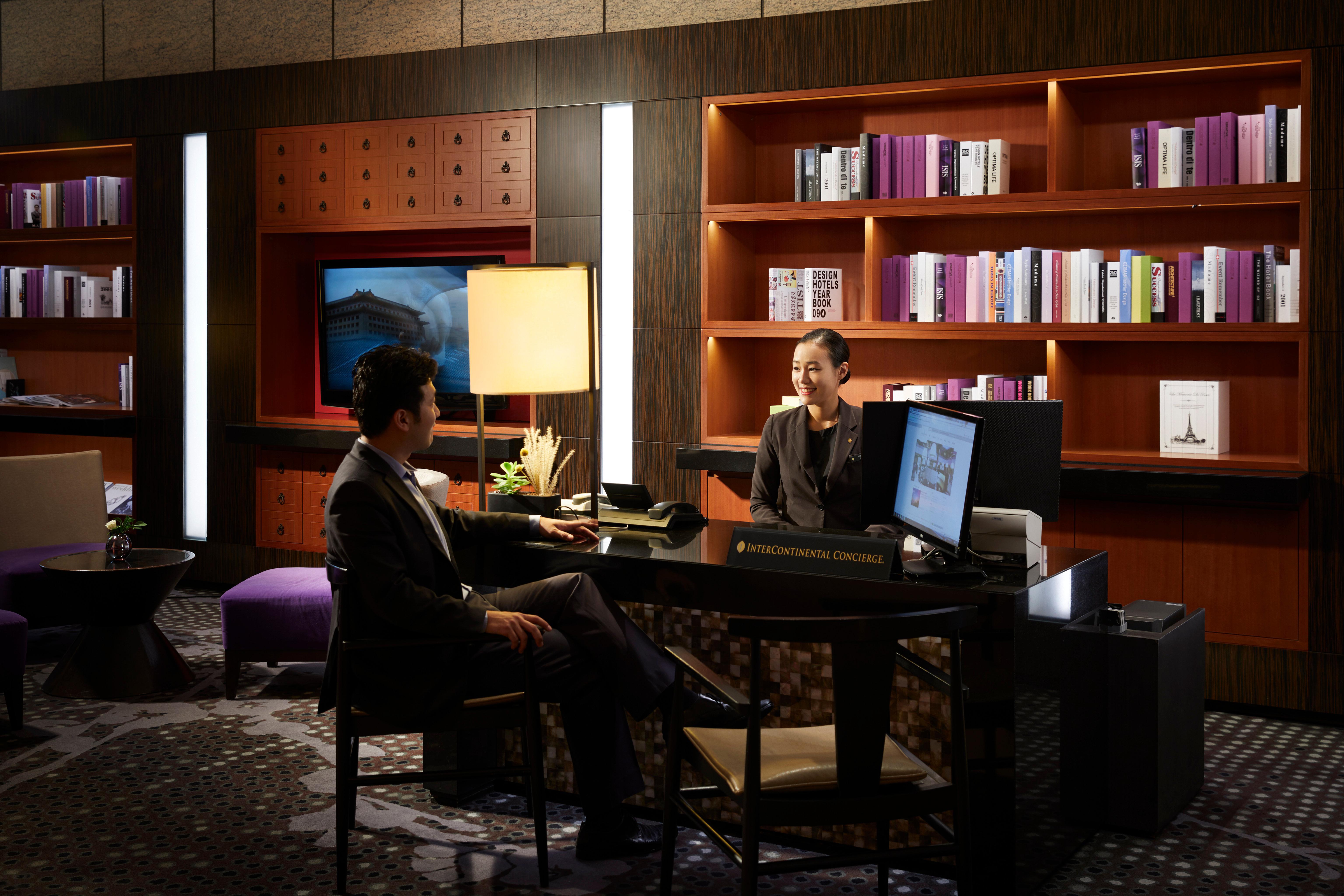 Intercontinental Seoul Coex, An Ihg Hotel Luaran gambar The Library