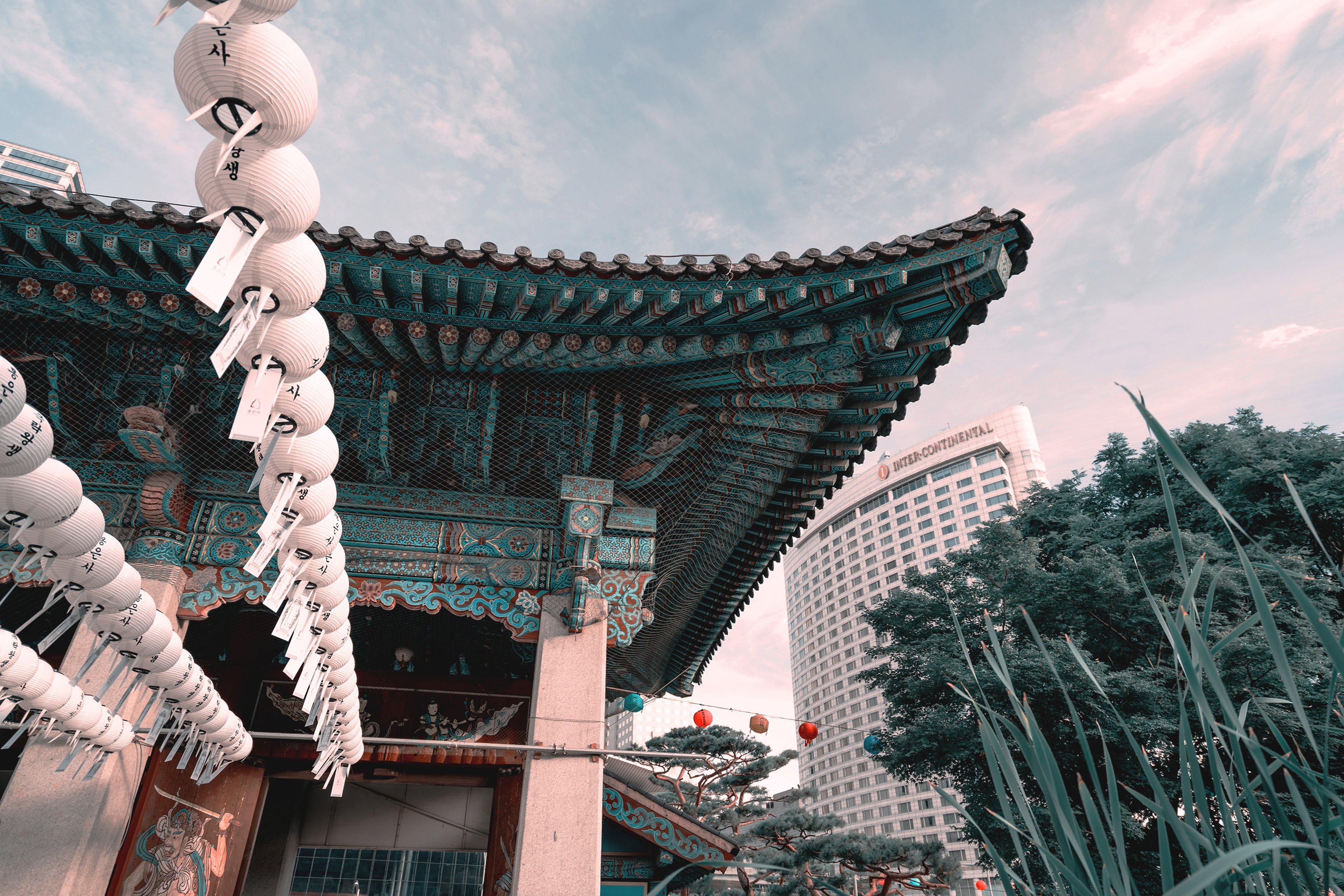 Intercontinental Seoul Coex, An Ihg Hotel Luaran gambar The temple's main gate